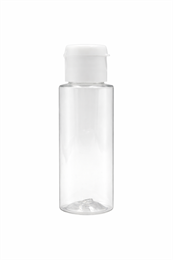 Флакон ПЭТ 50мл прозрачный с флип топ 2219